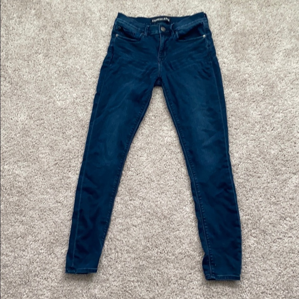 Express dark jeans size 4R